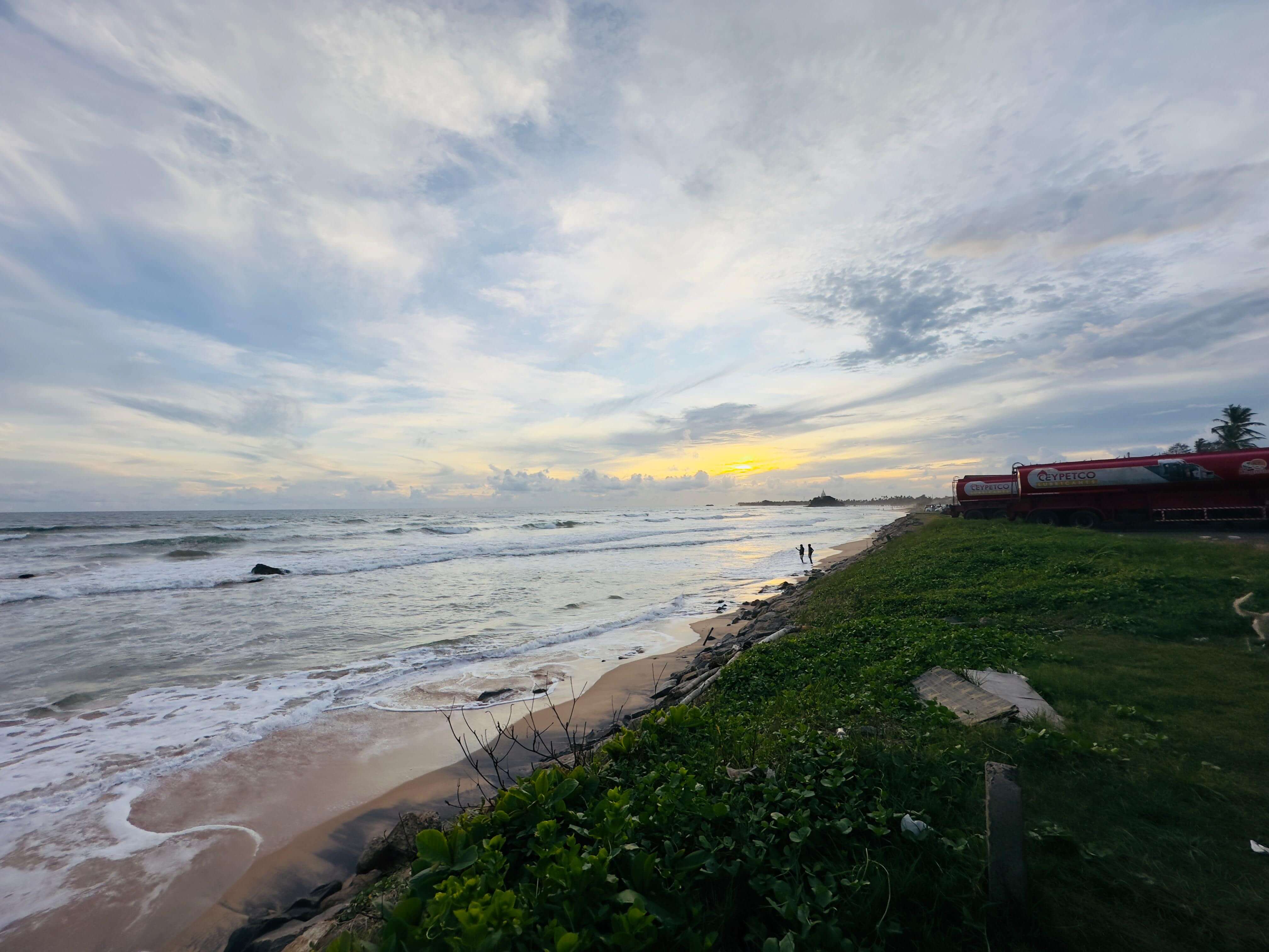Sri Lanka camping — Matara Golden Sunset (Sunset Views) | Nature Nest